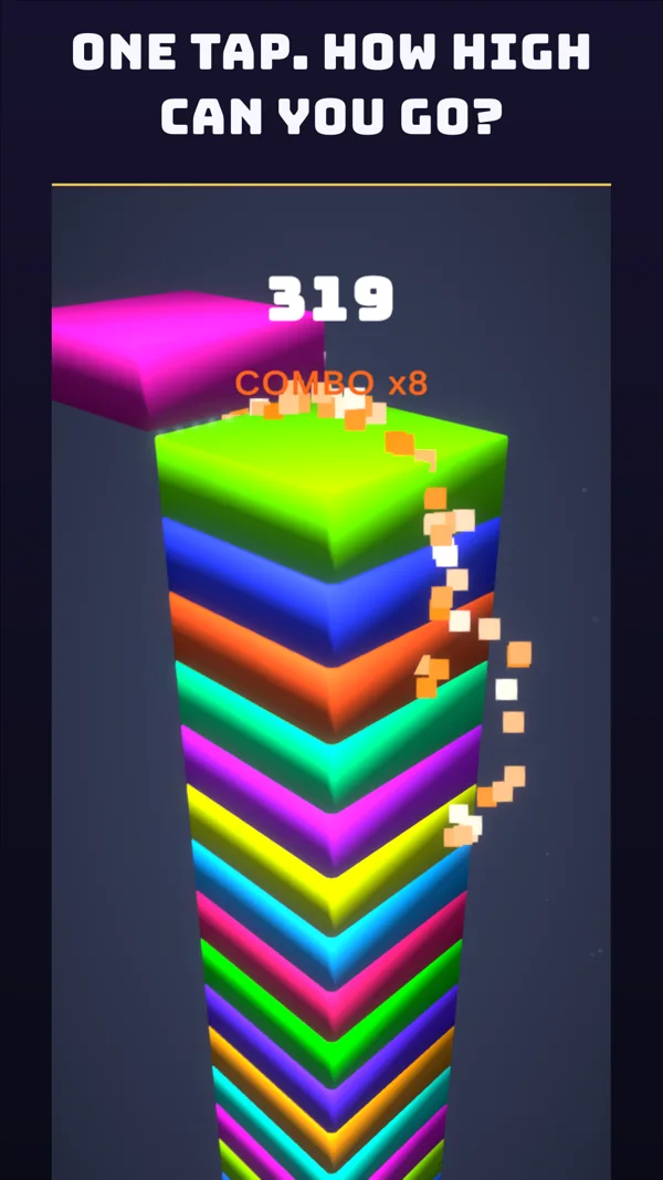 Stack Tower: Kule dizme