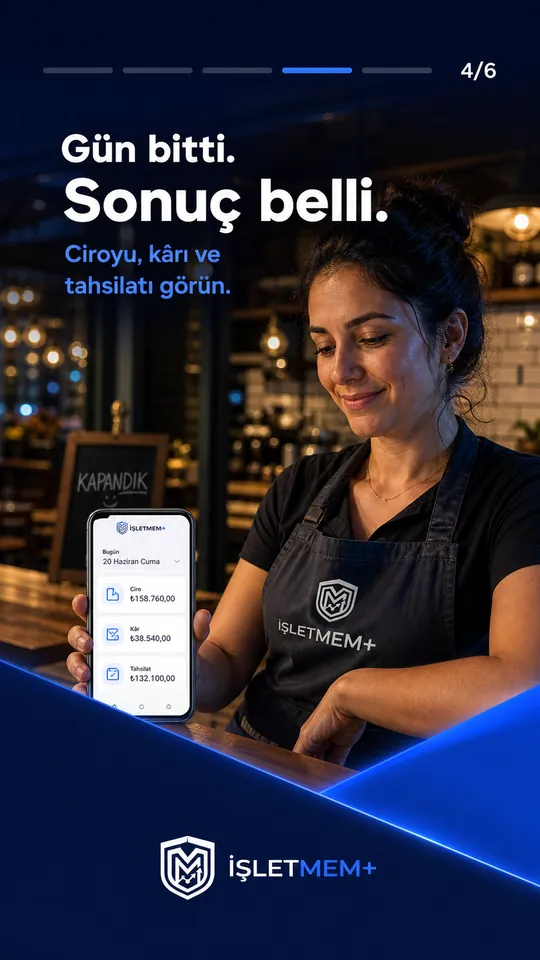 İşletmem+ gün sonu raporlarının tanıtımı